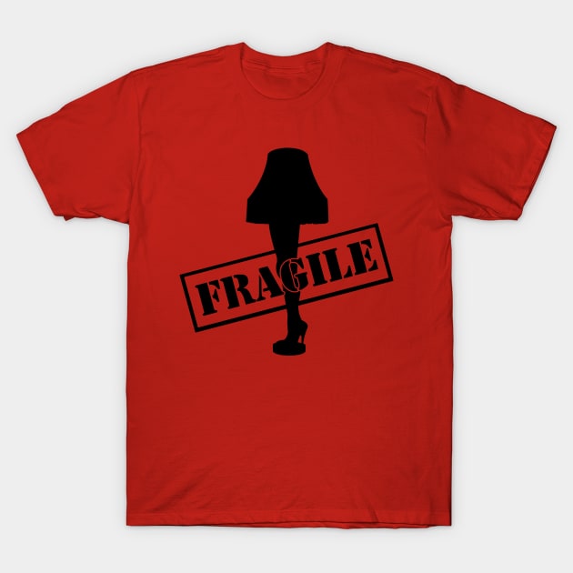 Leg Lamp Fragile T-Shirt by klance